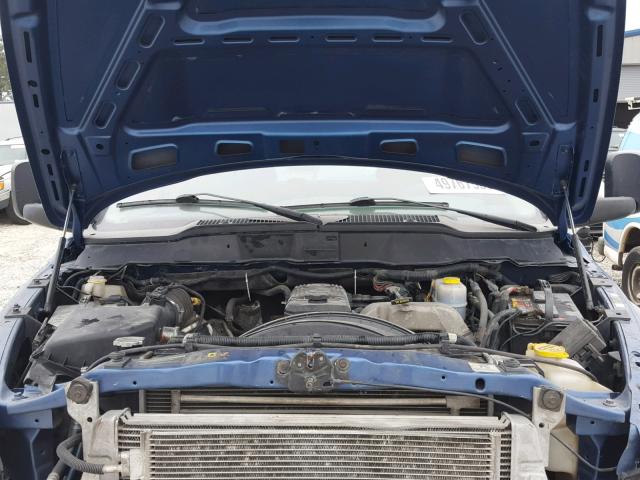 3D7KS28CX6G142105 - 2006 DODGE RAM 2500 S ლურჯი ფოტო 7