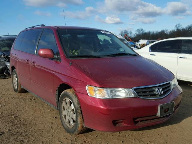 5FNRL18983B099065 - 2003 HONDA ODYSSEY EX RED photo 1