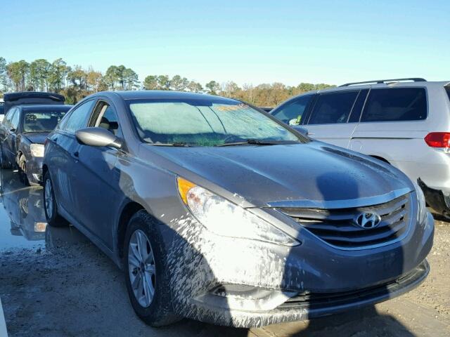 5NPEB4AC1DH697753 - 2013 HYUNDAI SONATA GLS GRAY photo 1