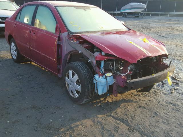 2T1BR30E45C556997 - 2005 TOYOTA COROLLA CE RED photo 9