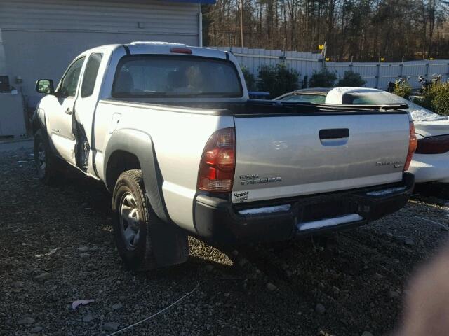 5TETU62N67Z394353 - 2007 TOYOTA TACOMA PRE SILVER photo 3