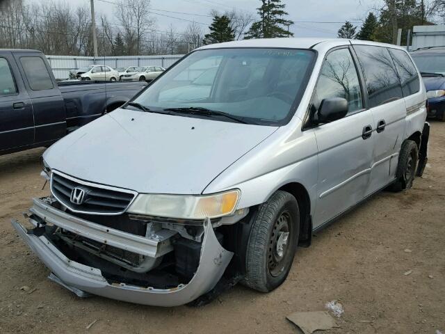 5FNRL18543B069767 - 2003 HONDA ODYSSEY LX SILVER photo 2