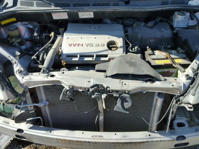 5TDZA23C75S325836 - 2005 TOYOTA SIENNA CE SILVER photo 7