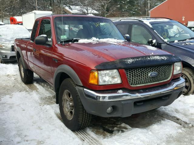 1FTZR45E92PA55100 - 2002 FORD RANGER SUP RED photo 1