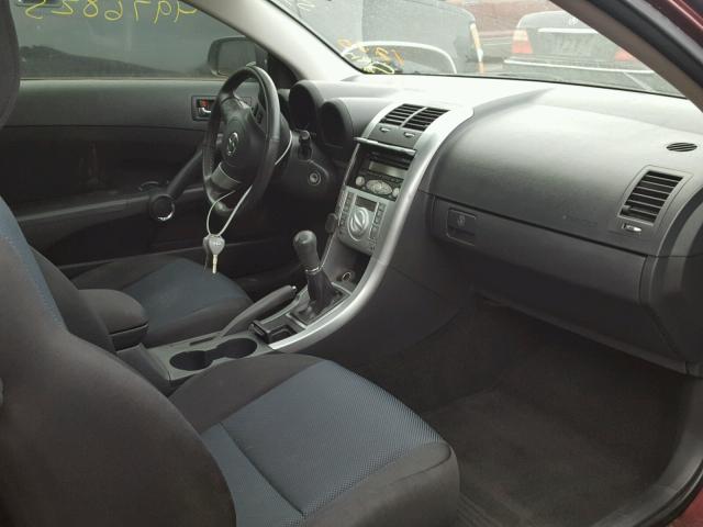 JTKDE177870195750 - 2007 TOYOTA SCION TC 勃艮第红 照片 5