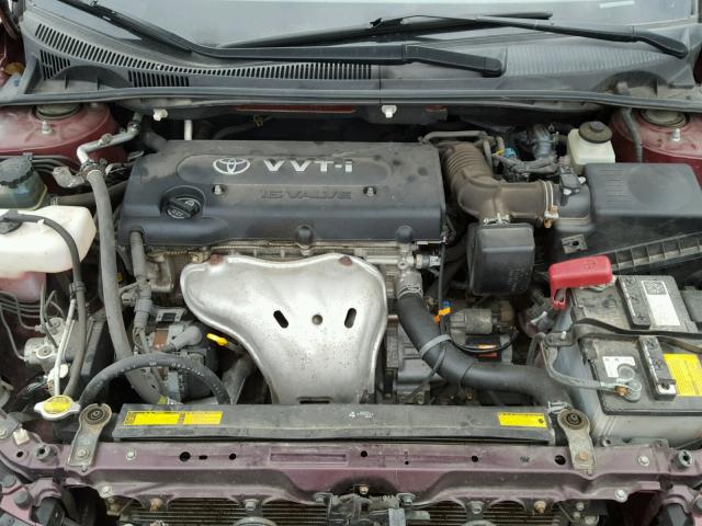 JTKDE177870195750 - 2007 TOYOTA SCION TC 勃艮第红 照片 7