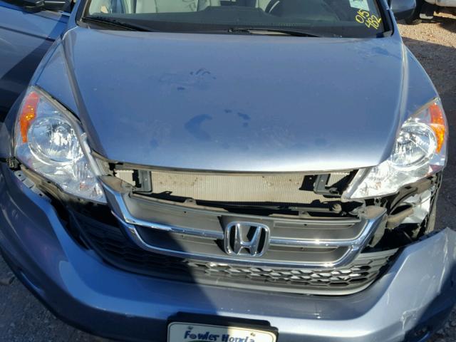 JHLRE3H4XBC015482 - 2011 HONDA CR-V SE BLUE photo 7