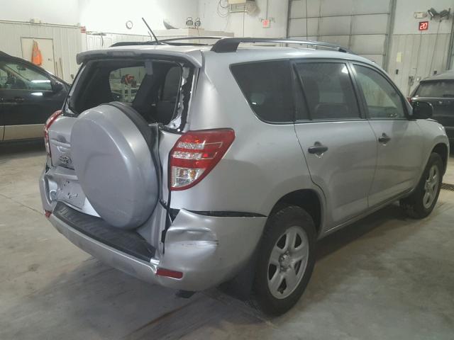 2T3BF4DV9AW078391 - 2010 TOYOTA RAV4 GRAY photo 4