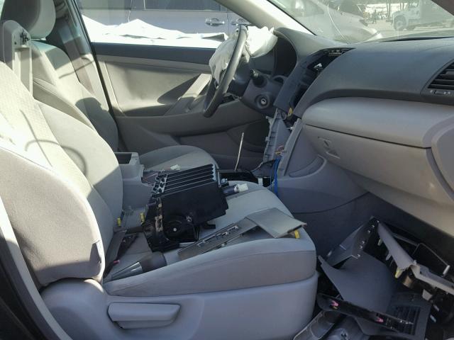 4T4BE46K99R133339 - 2009 TOYOTA CAMRY BASE BLACK photo 5