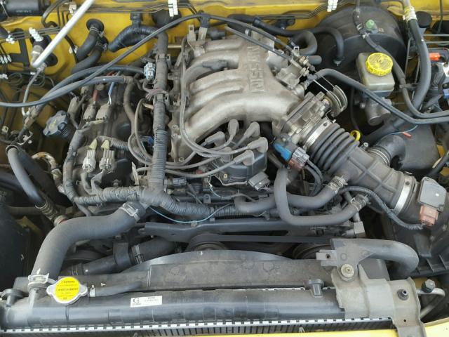 5N1ED28TX2C596039 - 2002 NISSAN XTERRA XE YELLOW photo 7