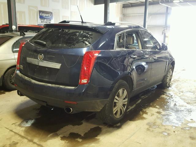 3GYFNAEY5AS648387 - 2010 CADILLAC SRX LUXURY BLUE photo 4