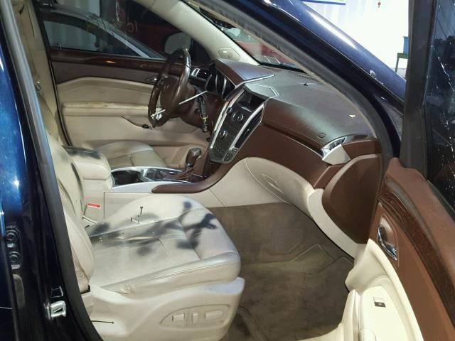 3GYFNAEY5AS648387 - 2010 CADILLAC SRX LUXURY BLUE photo 5