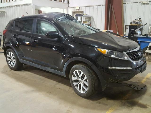 KNDPB3AC4E7657529 - 2014 KIA SPORTAGE B BLACK photo 1