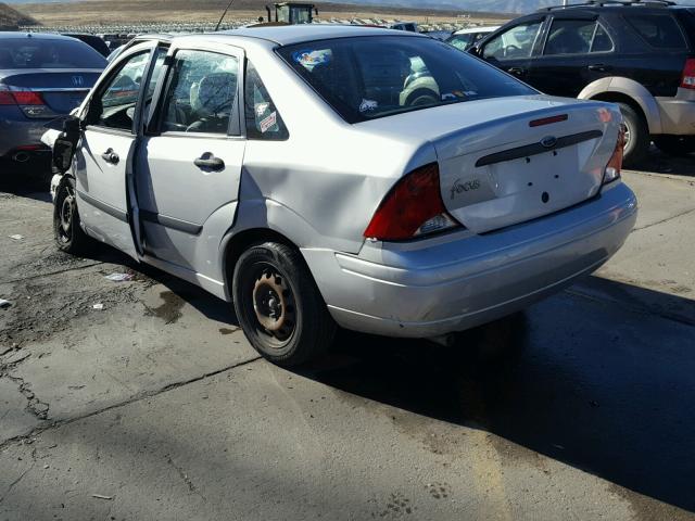 1FAFP33P14W138509 - 2004 FORD FOCUS LX GRAY photo 3