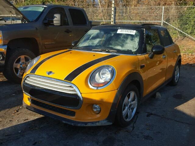 WMWXS5C50FT828440 - 2015 MINI COOPER ORANGE photo 2