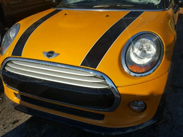 WMWXS5C50FT828440 - 2015 MINI COOPER ORANGE photo 9