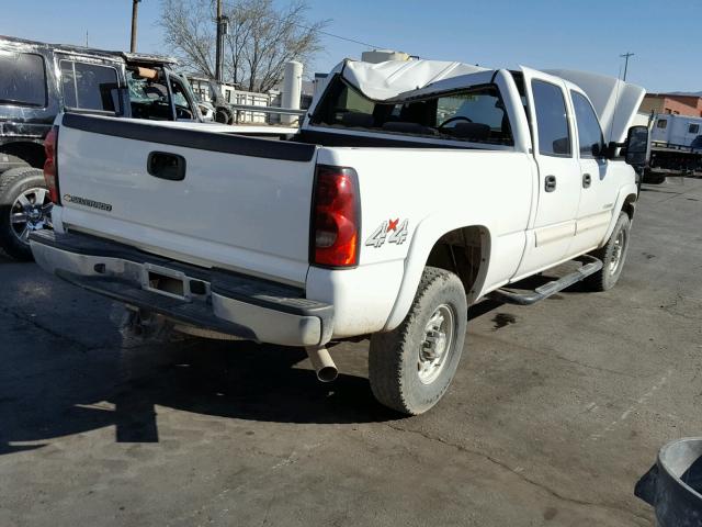 1GCHK23U36F122686 - 2006 CHEVROLET SILVERADO WHITE photo 4