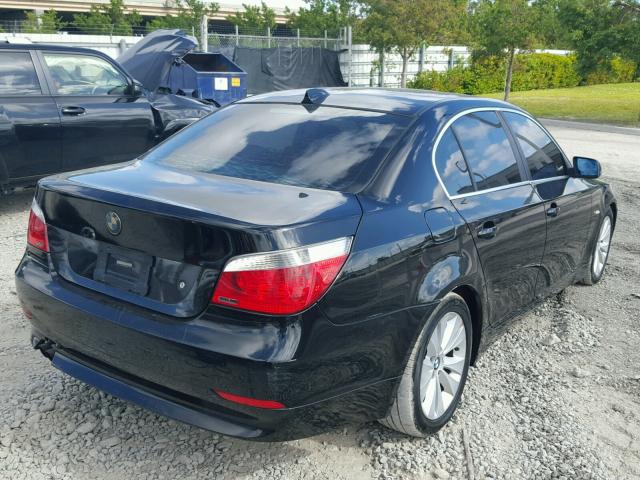 WBANA53544B855234 - 2004 BMW 525 I BLACK photo 4