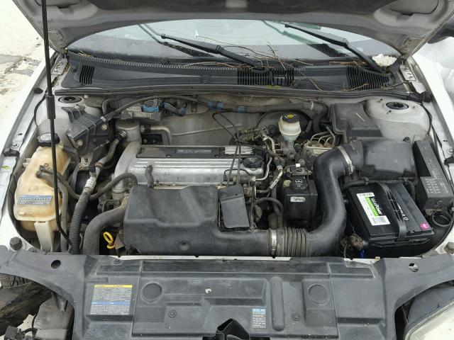 1G1JF52F057116176 - 2005 CHEVROLET CAVALIER L SILVER photo 7