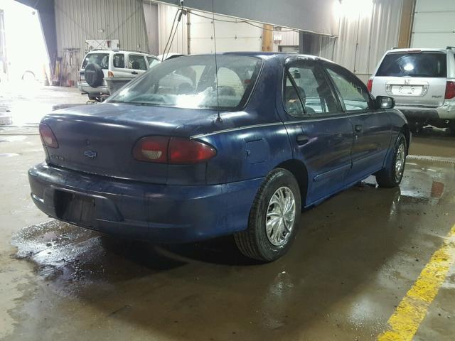 1G1JC524227135511 - 2002 CHEVROLET CAVALIER B BLUE photo 4