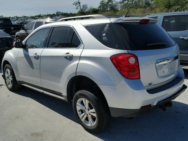 2CNALDEW5A6228855 - 2010 CHEVROLET EQUINOX LT SILVER photo 3