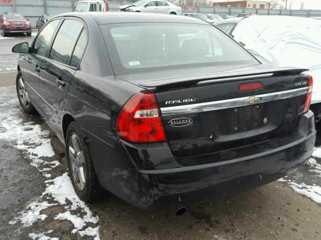 1G1ZU57N47F164278 - 2007 CHEVROLET MALIBU LTZ BLACK photo 3