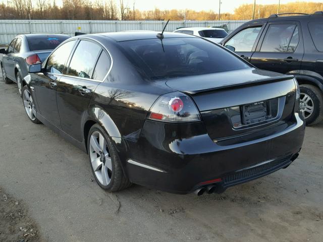 6G2EC57YX9L163926 - 2009 PONTIAC G8 GT BLACK photo 3