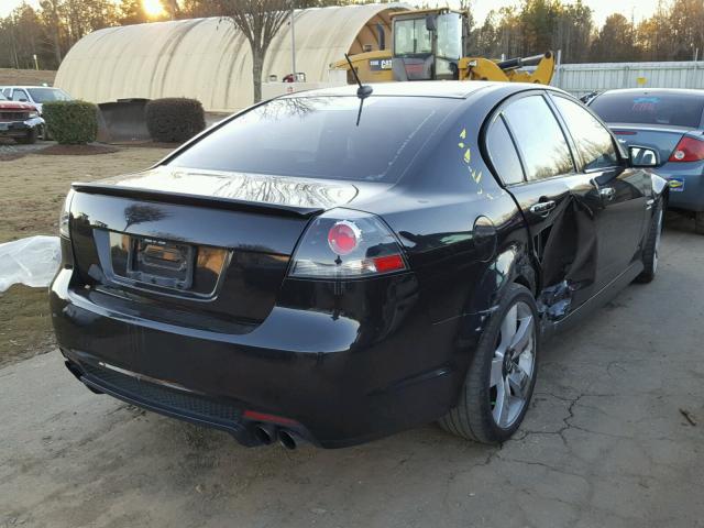 6G2EC57YX9L163926 - 2009 PONTIAC G8 GT BLACK photo 4