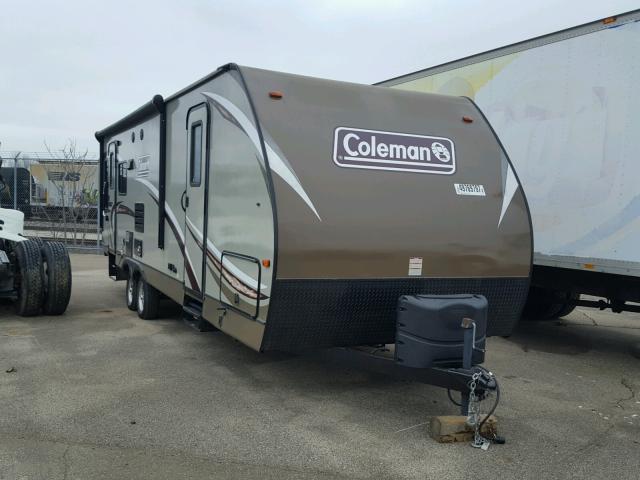 4YDT26025HM931316 - 2017 COLE TRAILER BROWN photo 1