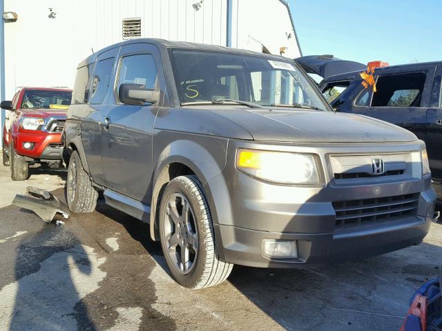 5J6YH18938L006836 - 2008 HONDA ELEMENT SC GRAY photo 1