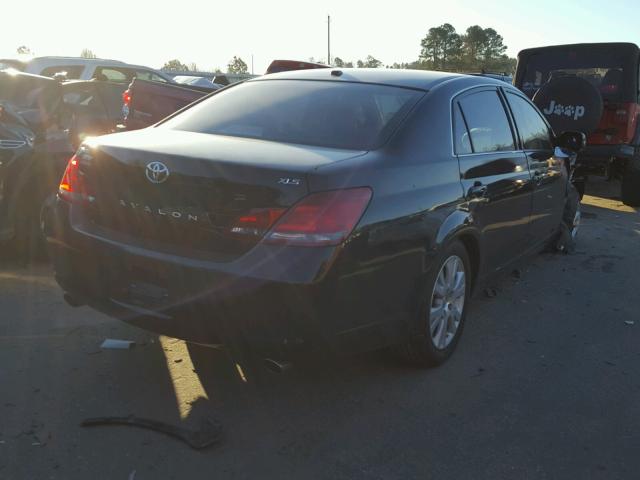 4T1BK3DB9AU358462 - 2010 TOYOTA AVALON XL BLACK photo 4