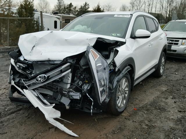 KM8J3CA42HU583654 - 2017 HYUNDAI TUCSON LIM WHITE photo 2