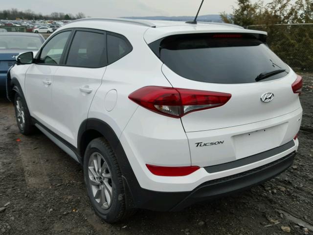 KM8J3CA42HU583654 - 2017 HYUNDAI TUCSON LIM WHITE photo 3