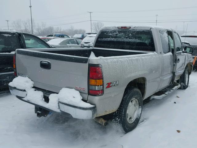 2GTEK19T641295411 - 2004 GMC NEW SIERRA BEIGE photo 4