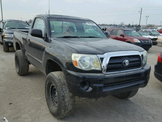 5TEPX42NX5Z081624 - 2005 TOYOTA TACOMA BLACK photo 1