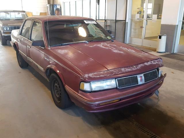 1G3AG54N0P6420688 - 1993 OLDSMOBILE CUTLASS CI BURGUNDY photo 1