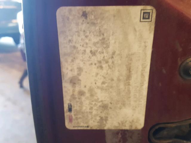 1G3AG54N0P6420688 - 1993 OLDSMOBILE CUTLASS CI BURGUNDY photo 10