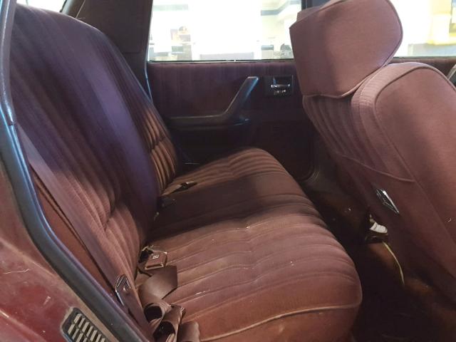 1G3AG54N0P6420688 - 1993 OLDSMOBILE CUTLASS CI BURGUNDY photo 6