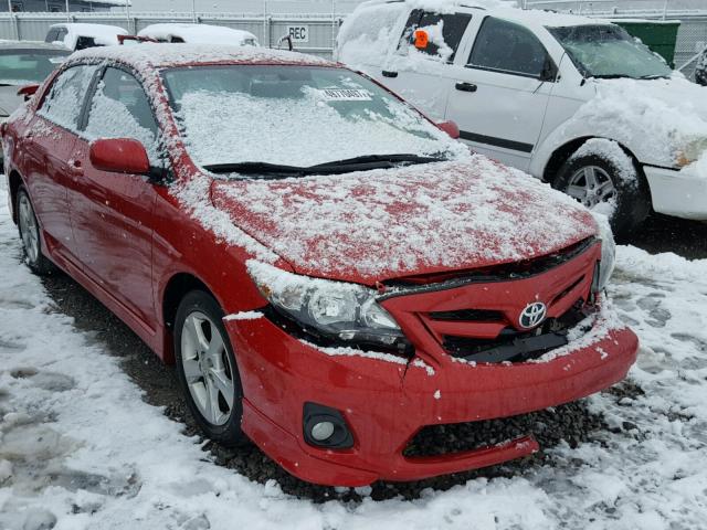 5YFBU4EE0CP062971 - 2012 TOYOTA COROLLA BA RED photo 1