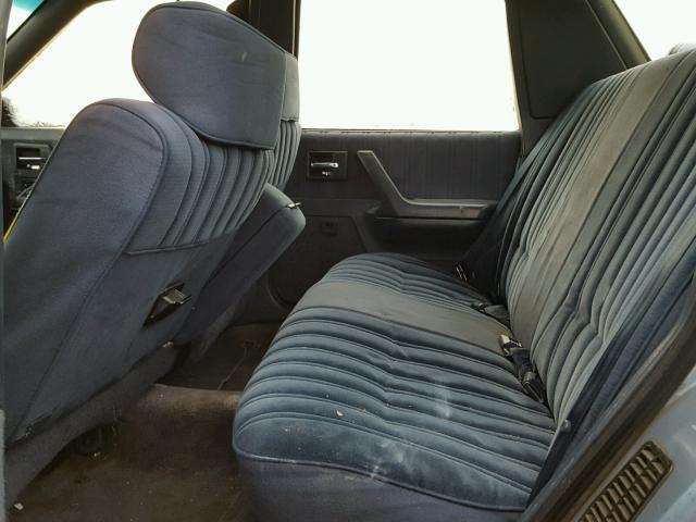 1G3AL54N5N6352011 - 1992 OLDSMOBILE CUTLASS CI BLUE photo 6