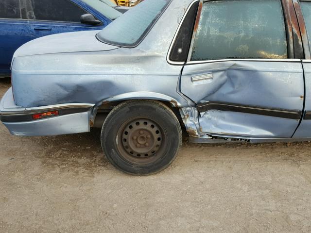 1G3AL54N5N6352011 - 1992 OLDSMOBILE CUTLASS CI BLUE photo 9