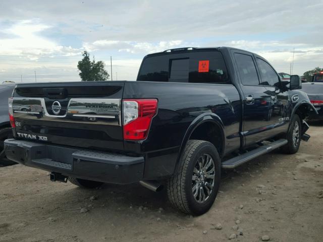 1N6BA1F27GN505838 - 2016 NISSAN TITAN XD S BLACK photo 4