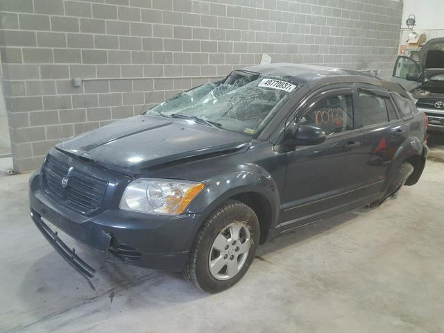 1B3HB28B07D577016 - 2007 DODGE CALIBER GRAY photo 2