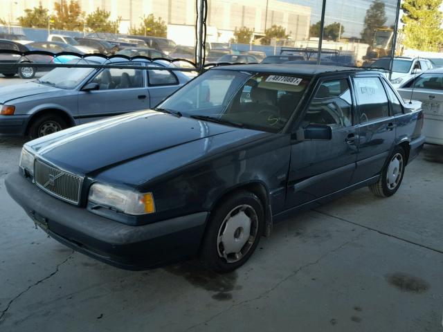 YV1LS5540T3335076 - 1996 VOLVO 850 BASE GREEN photo 2