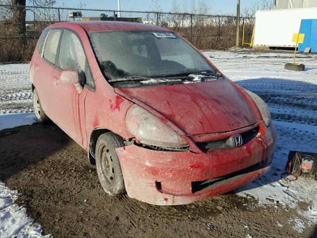 JHMGD37457S818351 - 2007 HONDA FIT RED photo 1