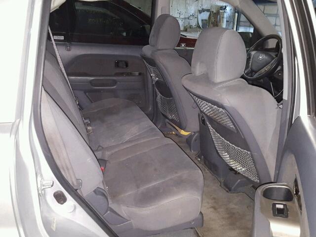 5FNYF28478B018870 - 2008 HONDA PILOT EX SILVER photo 6