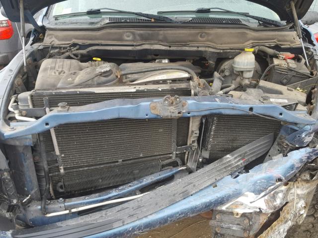 3D7KU28D13G767037 - 2003 DODGE RAM 2500 S ლურჯი ფოტო 7