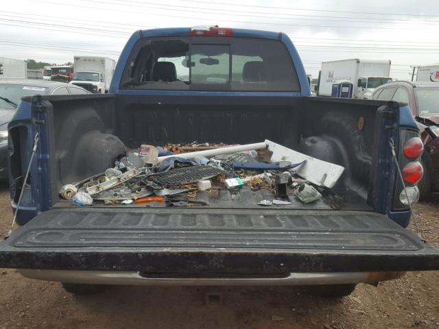 3D7KU28D13G767037 - 2003 DODGE RAM 2500 S ლურჯი ფოტო 9