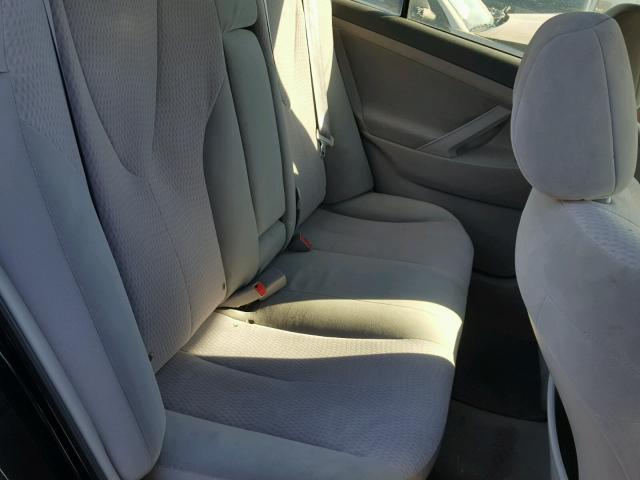 4T4BF3EK1AR016495 - 2010 TOYOTA CAMRY BASE BLACK photo 6