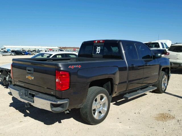 1GCVKREC8FZ162843 - 2015 CHEVROLET SILVERADO BLACK photo 4